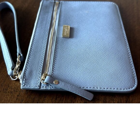 Kate Spade | Laurel Way Tinie Wristlet in Cloud Cover Blue - Picture 3 of 5